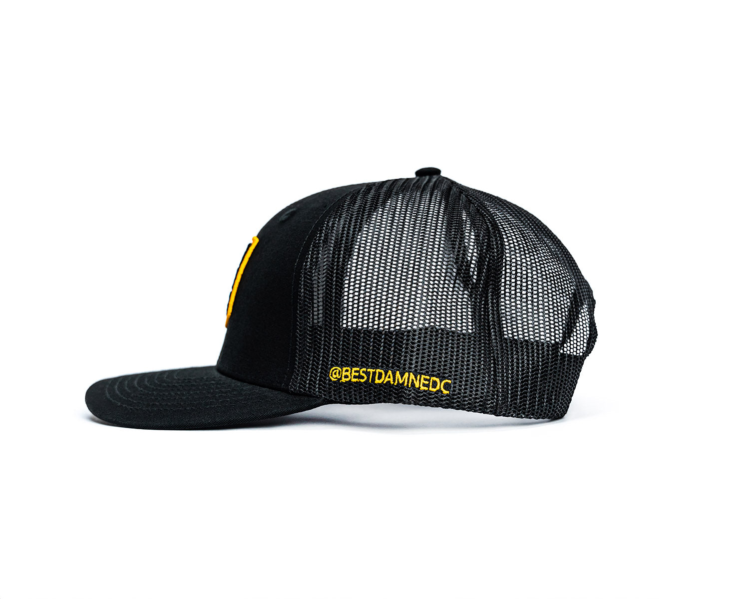 BDEDC Gold Logo Trucker Hat