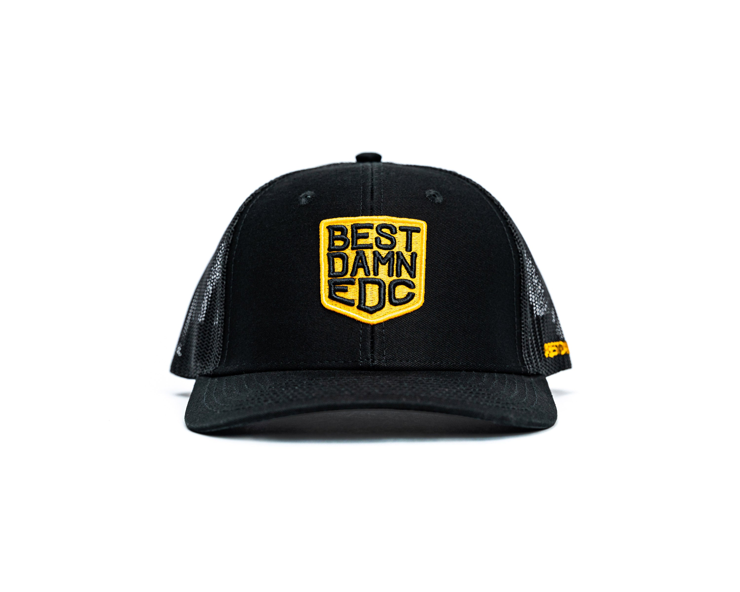 BDEDC Gold Logo Trucker Hat